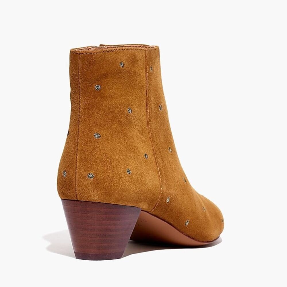 Madewell The Bea Boot in Embroidered Suede New - Picture 2 of 11